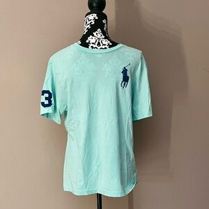 POLO RALPH LAUREN 100% Cotton Big Pony Captain’s Tee